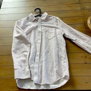 Linen Slim Fit Banana Republic Casual Button Down